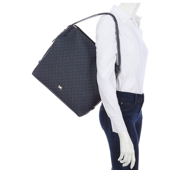 Michael Kors Griffin Large Top Zip Hobo W/pouch - Picture 3 of 6